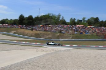 World © Octane Photographic Ltd. Mercedes AMG Petronas F1 W06 Hybrid – Nico Rosberg. Sunday 10th May 2015, F1 Spanish GP Formula 1 Race, Circuit de Barcelona-Catalunya, Spain. Digital Ref: 1265LB1D0760