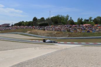 World © Octane Photographic Ltd. Williams Martini Racing FW37 – Valtteri Bottas. Sunday 10th May 2015, F1 Spanish GP Formula 1 Race, Circuit de Barcelona-Catalunya, Spain. Digital Ref: 1265LB1D0780