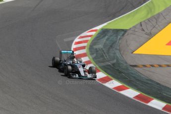 World © Octane Photographic Ltd. Mercedes AMG Petronas F1 W06 Hybrid – Lewis Hamilton. Sunday 10th May 2015, F1 Spanish GP Formula 1 Race, Circuit de Barcelona-Catalunya, Spain. Digital Ref: 1265LW1L8455