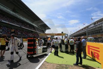 World © Octane Photographic Ltd. Sunday 10th May 2015, F1 Spanish GP Formula 1 Grid, Circuit de Barcelona-Catalunya, Spain. Digital Ref: 1264LB1D0096