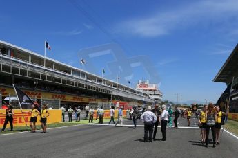 World © Octane Photographic Ltd. Sunday 10th May 2015, F1 Spanish GP Formula 1 Grid, Circuit de Barcelona-Catalunya, Spain. Digital Ref: 1264LB1D0112