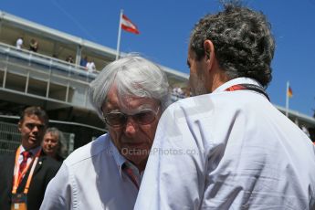 World © Octane Photographic Ltd. Bernie Ecclestone. Sunday 10th May 2015, F1 Spanish GP Formula 1 Grid, Circuit de Barcelona-Catalunya, Spain. Digital Ref: 1264LB1D0189