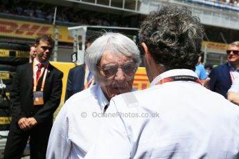 World © Octane Photographic Ltd. Bernie Ecclestone. Sunday 10th May 2015, F1 Spanish GP Formula 1 Grid, Circuit de Barcelona-Catalunya, Spain. Digital Ref: 1264LB1D0198