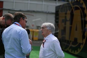 World © Octane Photographic Ltd. Bernie Ecclestone. Sunday 10th May 2015, F1 Spanish GP Formula 1 Paddock, Circuit de Barcelona-Catalunya, Spain. Digital Ref: 1264LB1D9970