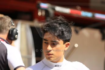 World © Octane Photographic Ltd. Friday 8th May 2015. Status Grand Prix – Marlon Stockinger. GP2 Practice – Circuit de Barcelona–Catalunya. Spain. Digital Ref. : 1250CB1L6479