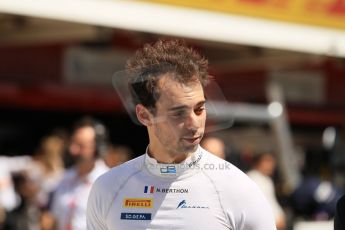 World © Octane Photographic Ltd. Friday 8th May 2015. Lazarus – Natanael Berthon. GP2 Practice – Circuit de Barcelona–Catalunya. Spain. Digital Ref. : 1250CB1L6493