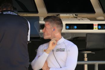 World © Octane Photographic Ltd. Friday 8th May 2015. Status Grand Prix – Richie Stanaway. GP2 Practice – Circuit de Barcelona–Catalunya. Spain. Digital Ref. : 1250CB1L6538