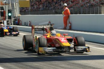 World © Octane Photographic Ltd. Friday 8th May 2015. Racing Engineering – Jordan King. GP2 Practice – Circuit de Barcelona–Catalunya. Spain. Digital Ref. : 1250CB1L6636