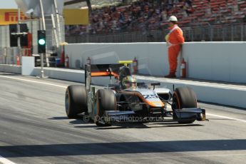 World © Octane Photographic Ltd. Friday 8th May 2015. Hilmer Motorsport – Johnny Cecotto. GP2 Practice – Circuit de Barcelona – Catalunya. Spain. Digital Ref. : 1250CB1L6645