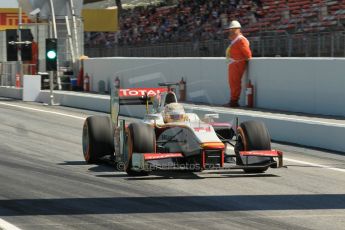 World © Octane Photographic Ltd. Friday 8th May 2015. Campos Racing – Arthur Pic. GP2 Practice – Circuit de Barcelona–Catalunya. Spain. Digital Ref. : 1250CB1L6653