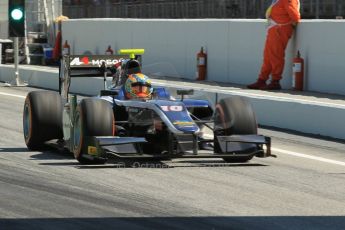 World © Octane Photographic Ltd. Friday 8th May 2015. Russian Time – Artem Markelov. GP2 Practice – Circuit de Barcelona–Catalunya. Spain. Digital Ref. : 1250CB1L6656