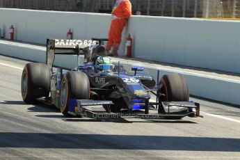 World © Octane Photographic Ltd. Friday 8th May 2015. Lazarus – Natanael Berthon. GP2 Practice – Circuit de Barcelona–Catalunya. Spain. Digital Ref. : 1250CB1L6665