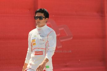 World © Octane Photographic Ltd. Friday 8th May 2015. Campos Racing – Rio Haryanto. GP2 Qualifying – Circuit de Barcelona–Catalunya. Spain. Digital Ref. : 1252CB1L6820