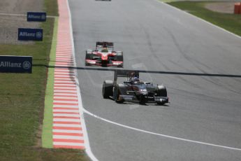 World © Octane Photographic Ltd. Friday 8th May 2015. Rapax – Sergey Sirotkin. GP2 Qualifying – Circuit de Barcelona–Catalunya. Spain. Digital Ref. : 1252CB5D1266