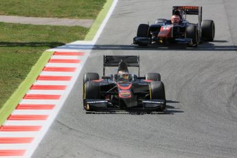 World © Octane Photographic Ltd. Friday 8th May 2015. ART Grand Prix – Stoffel Vandoorne. GP2 Qualifying – Circuit de Barcelona–Catalunya. Spain. Digital Ref. : 1252CB5D1339