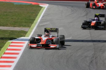 World © Octane Photographic Ltd. Friday 8th May 2015. MP Motorsport – Daniel de Jong. GP2 Qualifying – Circuit de Barcelona-Catalunya. Spain. Digital Ref. : 1252CB5D1350