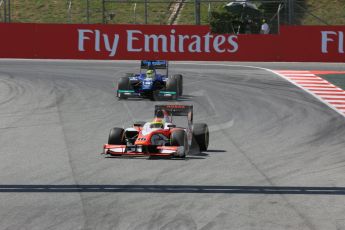 World © Octane Photographic Ltd. Friday 8th May 2015. MP Motorsport – Sergio Canamasas. GP2 Qualifying – Circuit de Barcelona–Catalunya. Spain. Digital Ref. : 1252CB5D1381