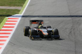 World © Octane Photographic Ltd. Friday 8th May 2015. Hilmer Motorsport – Nick Yelloly. GP2 Qualifying – Circuit de Barcelona–Catalunya. Spain. Digital Ref. : 1252CB5D1404