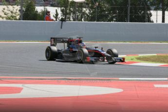 World © Octane Photographic Ltd. Friday 8th May 2015. Rapax – Sergey Sirotkin. GP2 Qualifying – Circuit de Barcelona–Catalunya. Spain. Digital Ref. : 1252CB5D1409