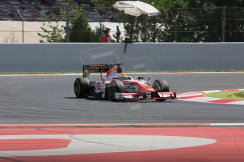 World © Octane Photographic Ltd. Friday 8th May 2015. MP Motorsport – Sergio Canamasas. GP2 Qualifying – Circuit de Barcelona–Catalunya. Spain. Digital Ref. : 1252CB5D1430