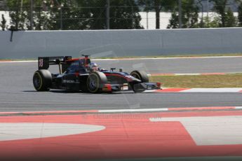 World © Octane Photographic Ltd. Friday 8th May 2015. Rapax – Sergey Sirotkin. GP2 Qualifying – Circuit de Barcelona–Catalunya. Spain. Digital Ref. : 1252CB5D1510