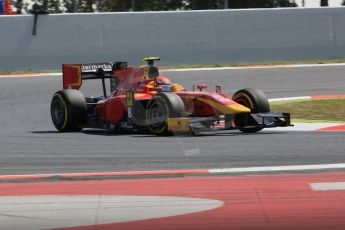 World © Octane Photographic Ltd. Friday 8th May 2015. Racing Engineering – Alexander Rossi. GP2 Qualifying – Circuit de Barcelona–Catalunya. Spain. Digital Ref. : 1252CB5D1517