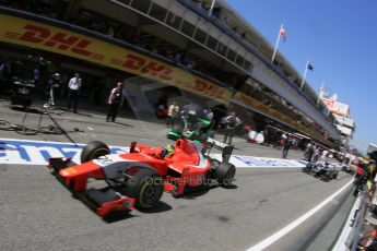 World © Octane Photographic Ltd. Saturday 9th May 2015. Arden International – Andre Negrao. GP2 Race 1 – Circuit de Barcelona–Catalunya. Spain. Digital Ref: