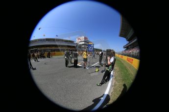 World © Octane Photographic Ltd. Saturday 9th May 2015. Status Grand Prix – Richie Stanaway. GP2 Race 1 – Circuit de Barcelona–Catalunya. Spain. Digital Ref: