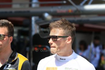 World © Octane Photographic Ltd. Saturday 9th May 2015. Status Grand Prix – Richie Stanaway. GP2 Race 1 – Circuit de Barcelona–Catalunya. Spain. Digital Ref: