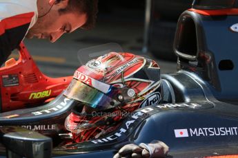 World © Octane Photographic Ltd. Saturday 9th May 2015. ART Grand Prix – Nobuharu Matsushita. GP2 Race 1 – Circuit de Barcelona–Catalunya. Spain. Digital Ref: