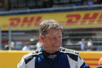 World © Octane Photographic Ltd. Saturday 9th May 2015. Bernd Maylander driver of the Mercedes AMG GTS Safety car. GP2 Race 1 – Circuit de Barcelona–Catalunya. Spain. Digital Ref: