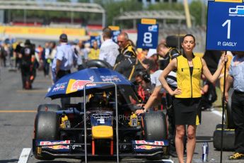 World © Octane Photographic Ltd. Saturday 9th May 2015. DAMS – Pierre Gasly. GP2 Race 1 – Circuit de Barcelona–Catalunya. Spain. Digital Ref: