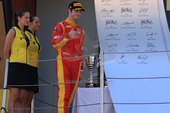 World © Octane Photographic Ltd. Saturday 9th May 2015. Racing Engineering – Alexander Rossi (3rd). GP2 Race 1 – Circuit de Barcelona–Catalunya. Spain. Digital Ref: