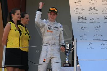 World © Octane Photographic Ltd. Saturday 9th May 2015. ART Grand Prix – Stoffel Vandoorne (1st). GP2 Race 1 – Circuit de Barcelona–Catalunya. Spain. Digital Ref: