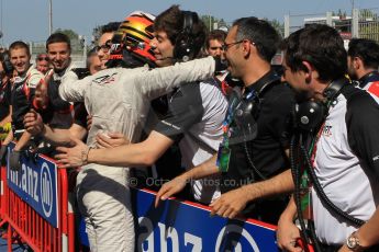 World © Octane Photographic Ltd. Saturday 9th May 2015. ART Grand Prix – Stoffel Vandoorne (1st). GP2 Race 1 – Circuit de Barcelona–Catalunya. Spain. Digital Ref: