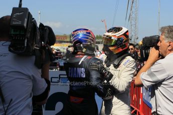 World © Octane Photographic Ltd. Saturday 9th May 2015. ART Grand Prix – Stoffel Vandoorne (1st). GP2 Race 1 – Circuit de Barcelona–Catalunya. Spain. Digital Ref: