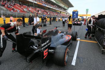 World © Octane Photographic Ltd. Sunday 10th May 2015. ART Grand Prix – Stoffel Vandoorne. GP2 Race 2 – Circuit de Barcelona–Catalunya. Spain. Digital Ref: 1263CB5D1904