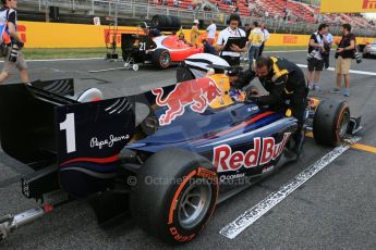 World © Octane Photographic Ltd. Sunday 10th May 2015. DAMS – Pierre Gasly. GP2 Race 2 – Circuit de Barcelona–Catalunya. Spain. Digital Ref: 1263CB5D1912