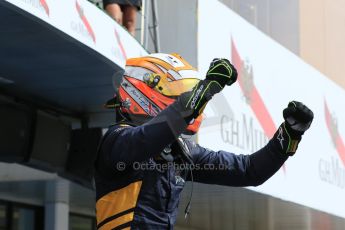 World © Octane Photographic Ltd. Sunday 10th May 2015. DAMS – Alex Lynn (1st). GP2 Race 2 – Circuit de Barcelona–Catalunya. Spain. Digital Ref: 1263CB7D9766