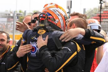 World © Octane Photographic Ltd. Sunday 10th May 2015. DAMS – Alex Lynn (1st). GP2 Race 2 – Circuit de Barcelona–Catalunya. Spain. Digital Ref: 1263CB7D9786