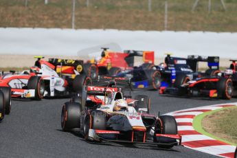 World © Octane Photographic Ltd. Sunday 10th May 2015. Campos Racing – Arthur Pic. GP2 Race 2 – Circuit de Barcelona–Catalunya. Spain. Digital Ref: 1263LB1D9684