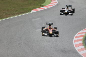 World © Octane Photographic Ltd. Sunday 10th May 2015. Racing Engineering – Alexander Rossi. GP2 Race 2 – Circuit de Barcelona–Catalunya. Spain. Digital Ref: 1263LB1D9800