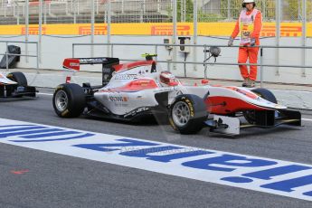 World © Octane Photographic Ltd. Friday 8th May 2015. ART Grand Prix – Marvin Kirchhofer. GP3 Practice – Circuit de Barcelona–Catalunya. Spain. Digital Ref. : 1253CB1L6946