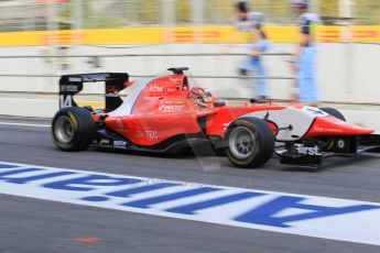 World © Octane Photographic Ltd. Friday 8th May 2015. Arden International – Kevin Ceccon. GP3 Practice – Circuit de Barcelona–Catalunya. Spain. Digital Ref. : 1253CB1L6962