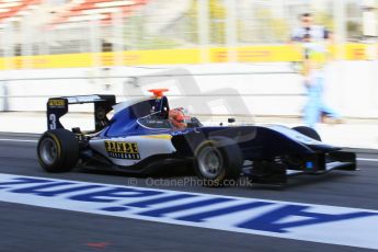 World © Octane Photographic Ltd. Friday 8th May 2015. Carlin – Mitchell Gilbert. GP3 Practice – Circuit de Barcelona–Catalunya. Spain. Digital Ref. : 1253CB1L7009