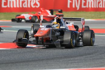 World © Octane Photographic Ltd. Saturday 9th May 2015. Trident – Artur Janosz. GP3 Qualifying – Circuit de Barcelona–Catalunya. Spain. Digital Ref: 1255CB7D6955