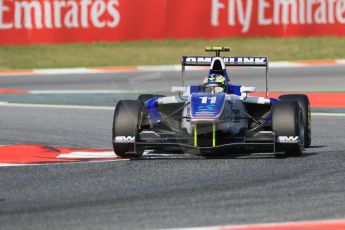 World © Octane Photographic Ltd. Saturday 9th May 2015. Koiranen GP – Jimmy Eriksson. GP3 Qualifying – Circuit de Barcelona–Catalunya. Spain. Digital Ref: 1255CB7D6980