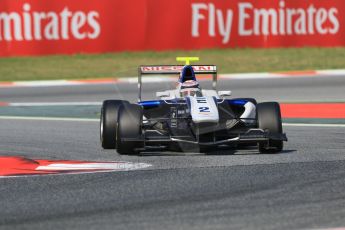 World © Octane Photographic Ltd. Saturday 9th May 2015. Carlin – Jann Mardenborough. GP3 Qualifying – Circuit de Barcelona–Catalunya. Spain. Digital Ref: 1255CB7D7007