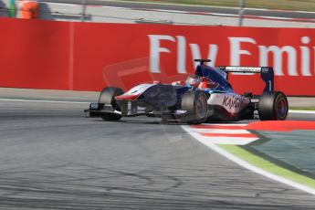 World © Octane Photographic Ltd. Saturday 9th May 2015. Carlin – Antonio Fuoco. GP3 Qualifying – Circuit de Barcelona–Catalunya. Spain. Digital Ref: 1255CB7D7256