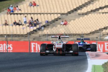 World © Octane Photographic Ltd. Saturday 9th May 2015. Campos Racing – Samin Gomez and Koiranen GP – Adderly Fong. GP3 Qualifying – Circuit de Barcelona–Catalunya. Spain. Digital Ref: 1255CB7D7311